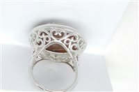 Anello Cameo Italiano Donna Madame Deco in Argento Madreperla A201-12 - A201-12